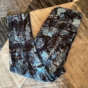 Lululemon Cropped Printed Leggings